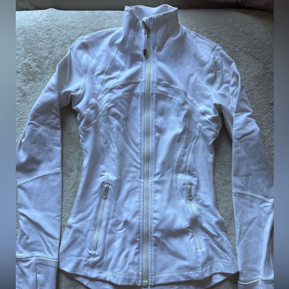 Vintage White Lululemon Define Jacket Size 2